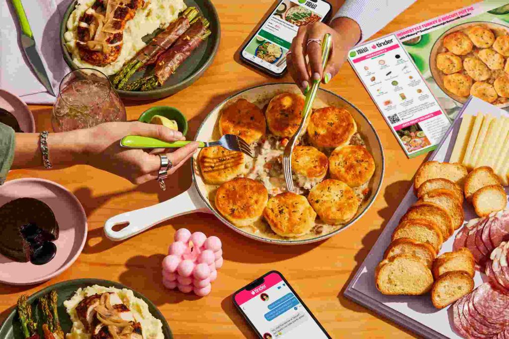 Tinder & HelloFresh Partner for ‘Forking Season’