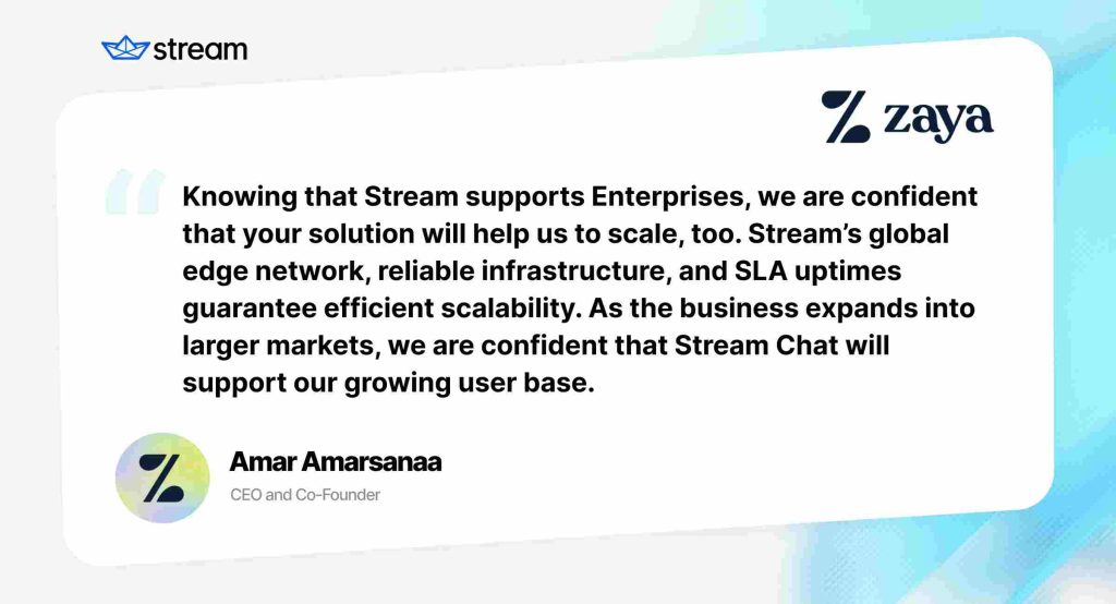 Zaya & Stream Partner for Enhanced Chat Features