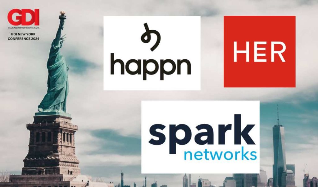 GDI New York 2024: Spark Networks, HER and happn Join Confirmed Speakers!