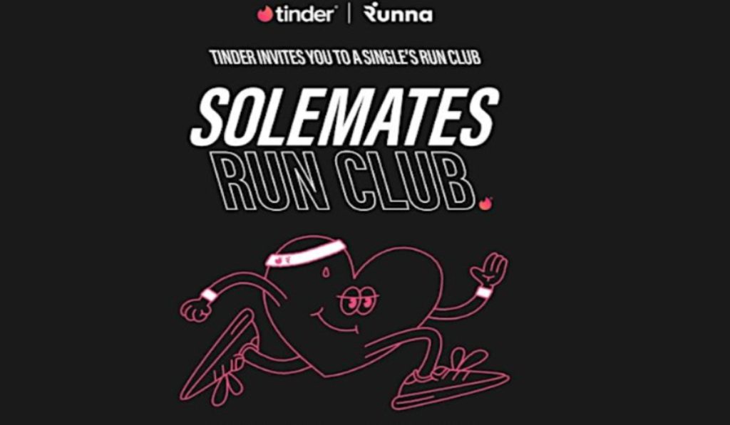 Tinder Team Up With Runna to Launch Free ‘SoleMates’ Run Club Series