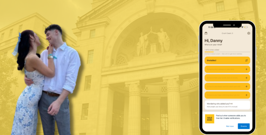 KCL Student’s Launches Secret Crush-Matching App Goldrush